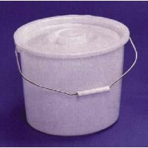 Essential 10 Quart Commode Pail with Lid
