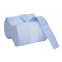 Essential Anatomic Knee Separator - 10" Long White Terry Cloth cover